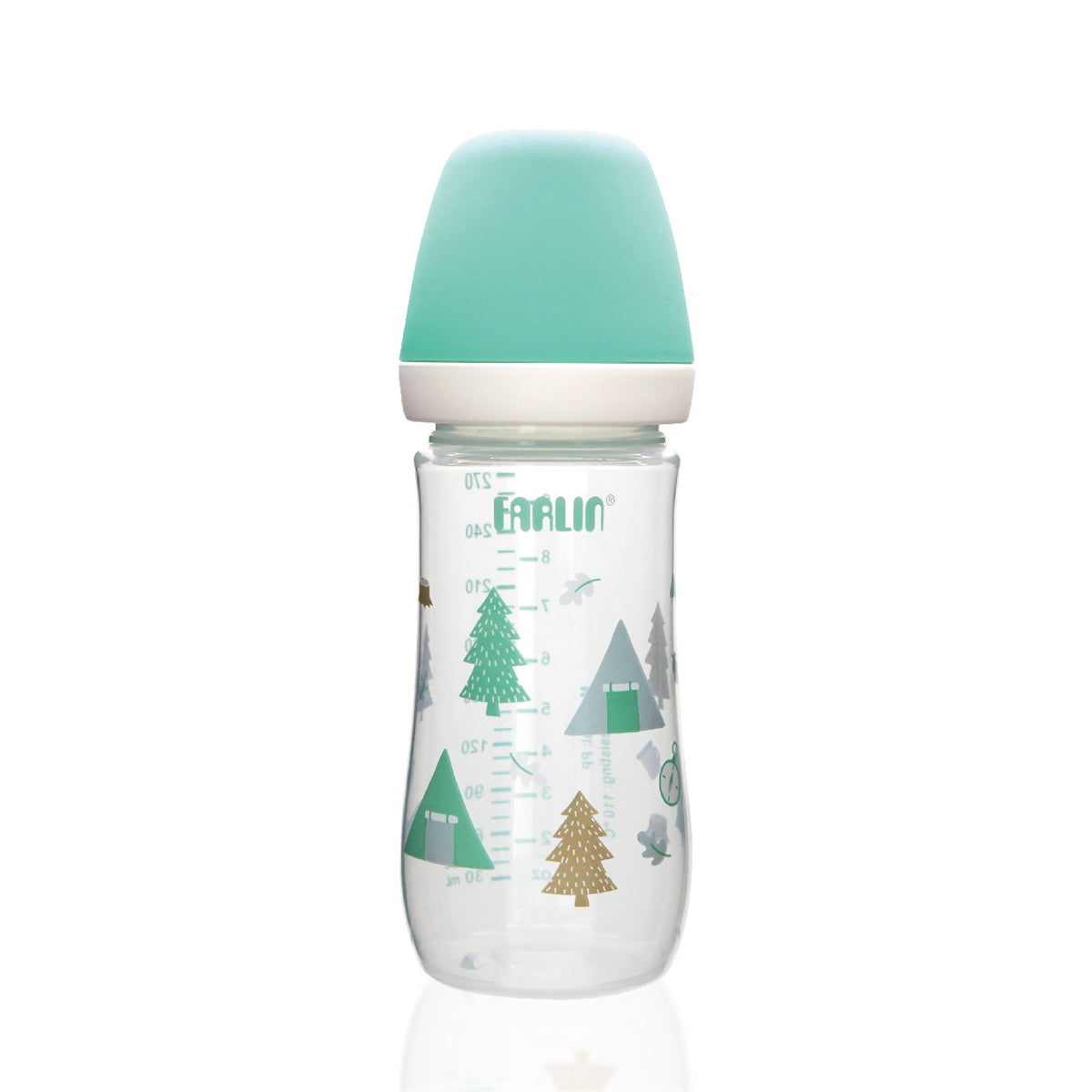 Farlin - PP Feeding Bottle Wide Neck | 270ml | Green