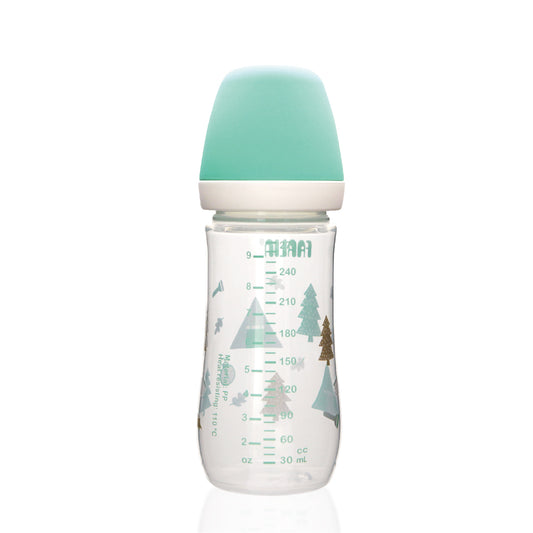 Farlin - PP Feeding Bottle Wide Neck | 270ml | Green