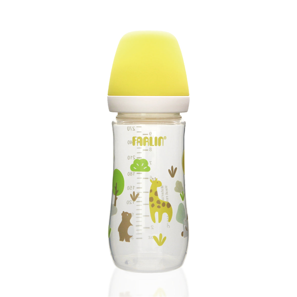 Farlin - PP Feeding Bottle Wide Neck | 270ml | Yellow
