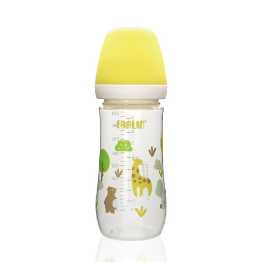 Farlin - PP Feeding Bottle Wide Neck | 270ml | Yellow