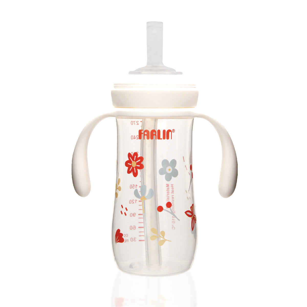 Farlin - Wide Neck Drinking Cup | 270ml | Red