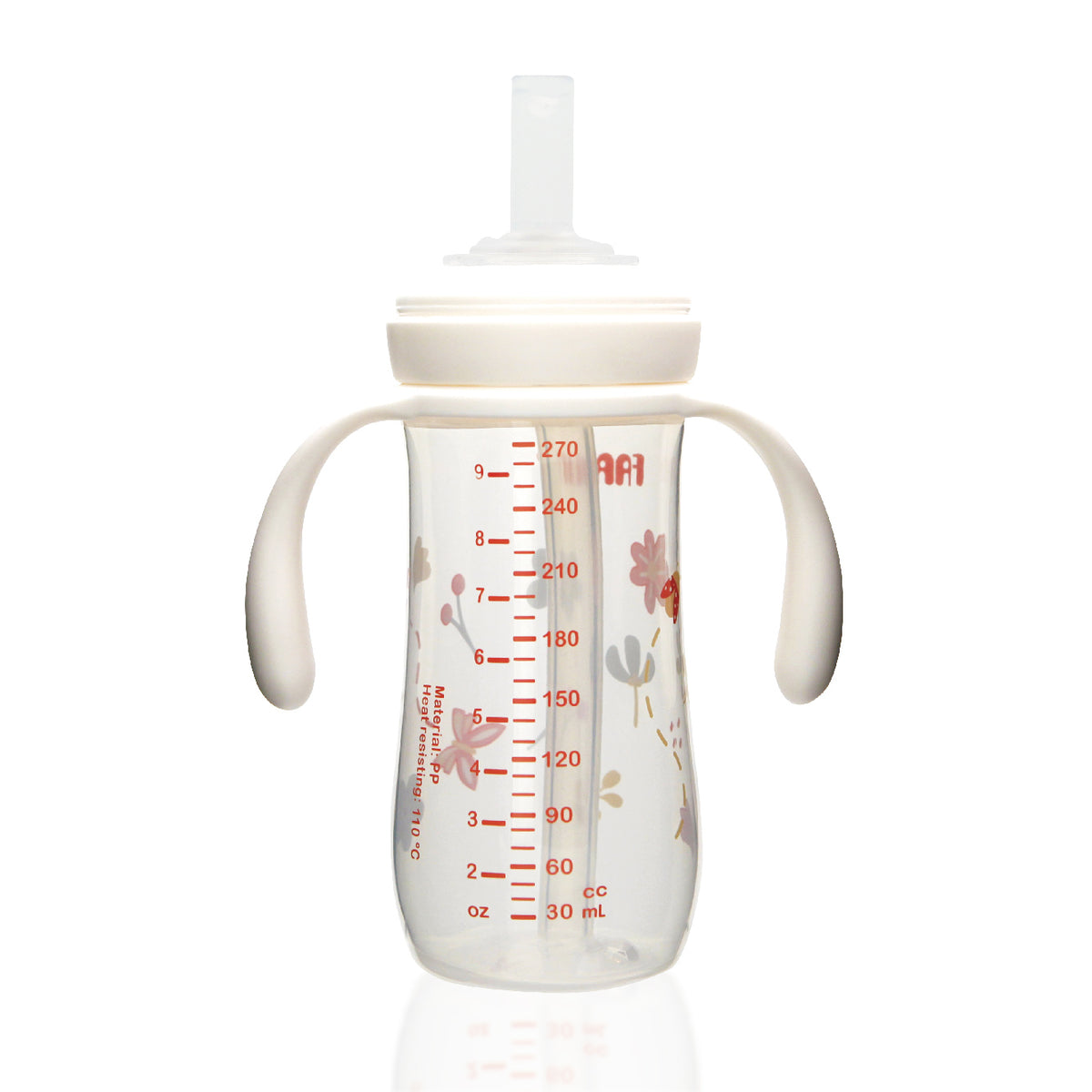 Farlin - Wide Neck Drinking Cup | 270ml | Red