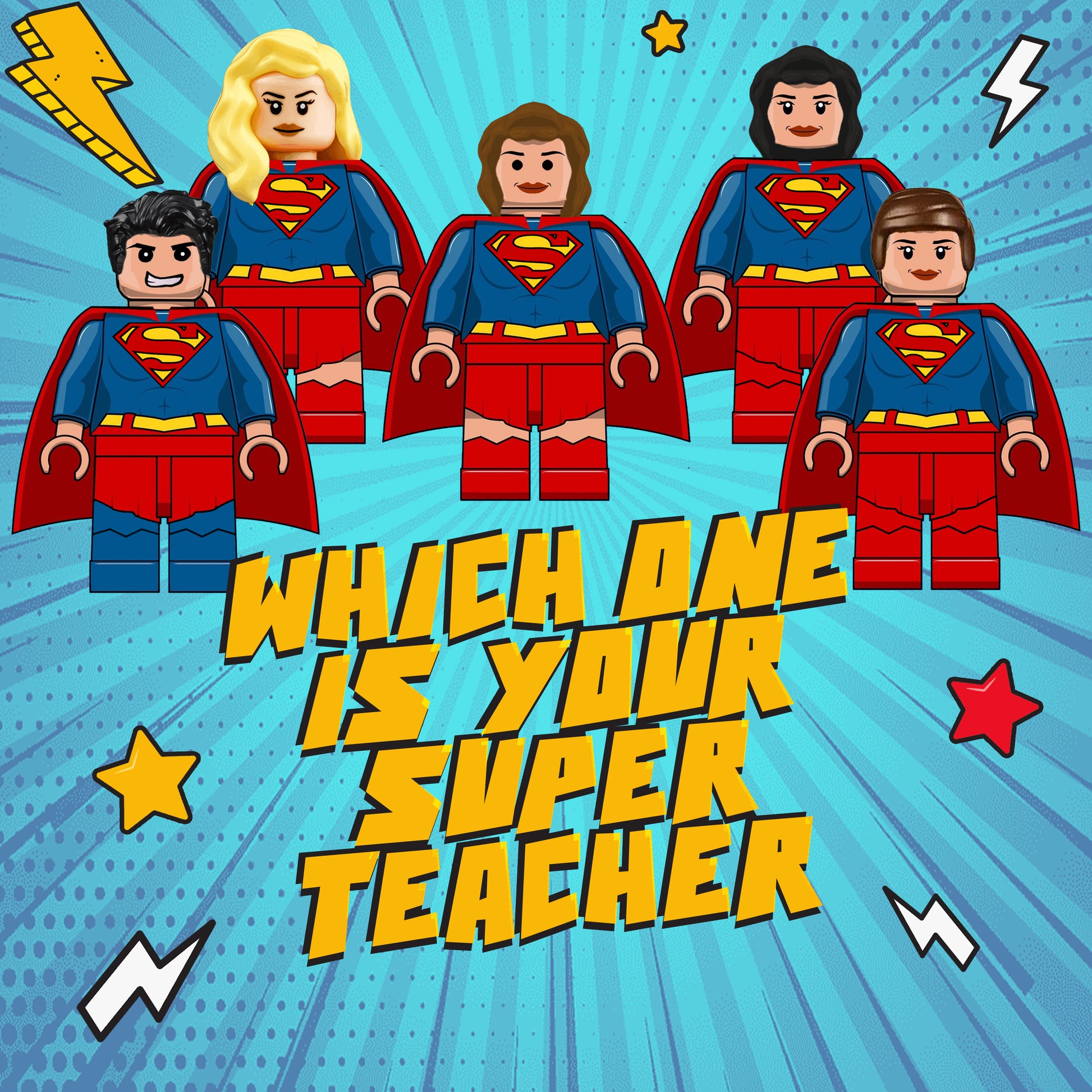Customized Super Teacher Frame | Male Customized Super Teacher Frame | Male