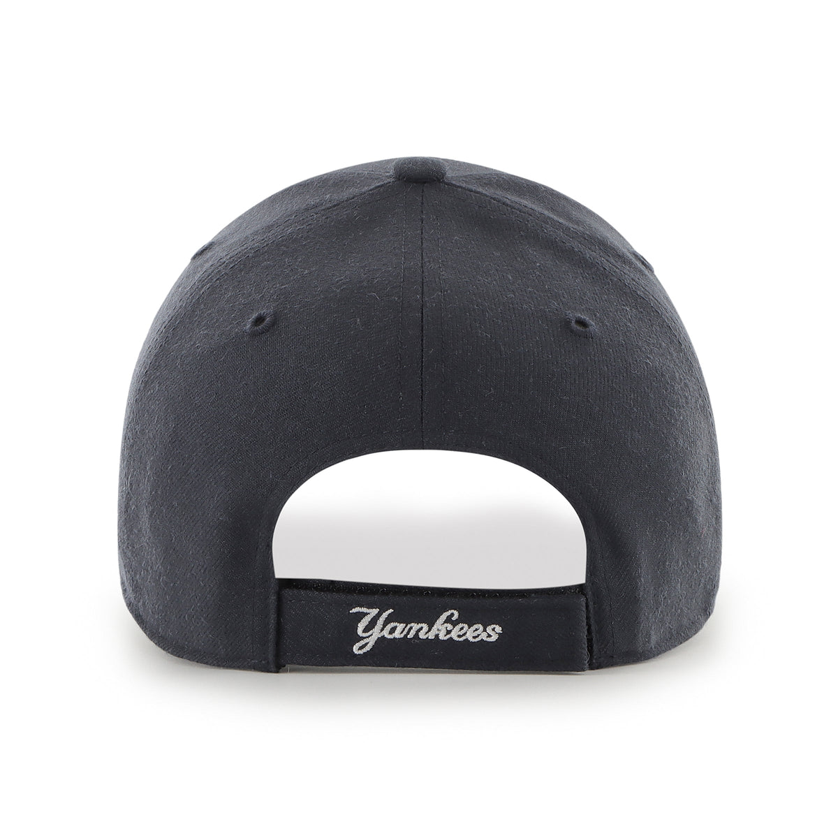 47 Brand New York Yankees MVP Cap Navy - back view showing hook-and-loop closure