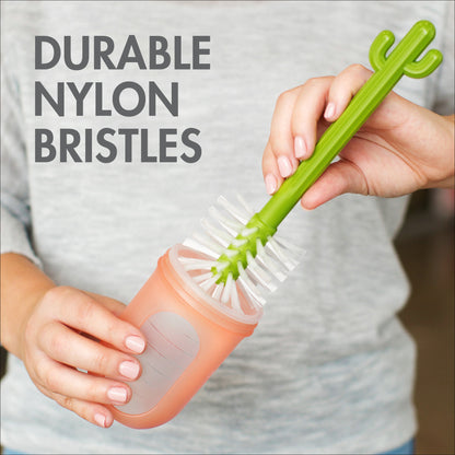 Boon - CACTI Bottle Brush Set | 4pc | Green