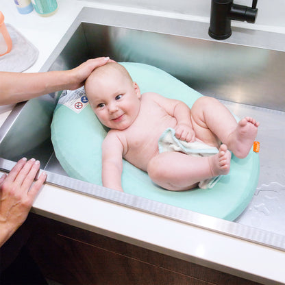 Boon - PUFF Inflatable Baby Bather for Newborns