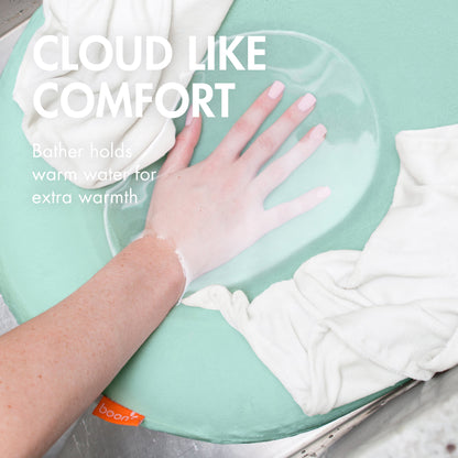 Boon - PUFF Inflatable Baby Bather for Newborns