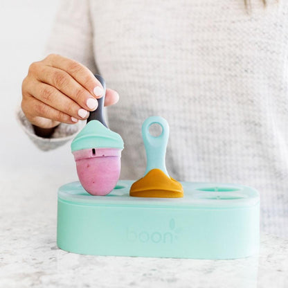 Boon - PULP Silicone Feeder & Freezer Tray Bundle