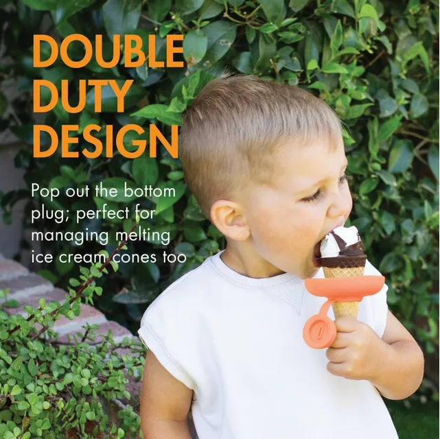 Boon - DRIZZLE Ice Cream Cone Holder | Melt Manager | Set of 2