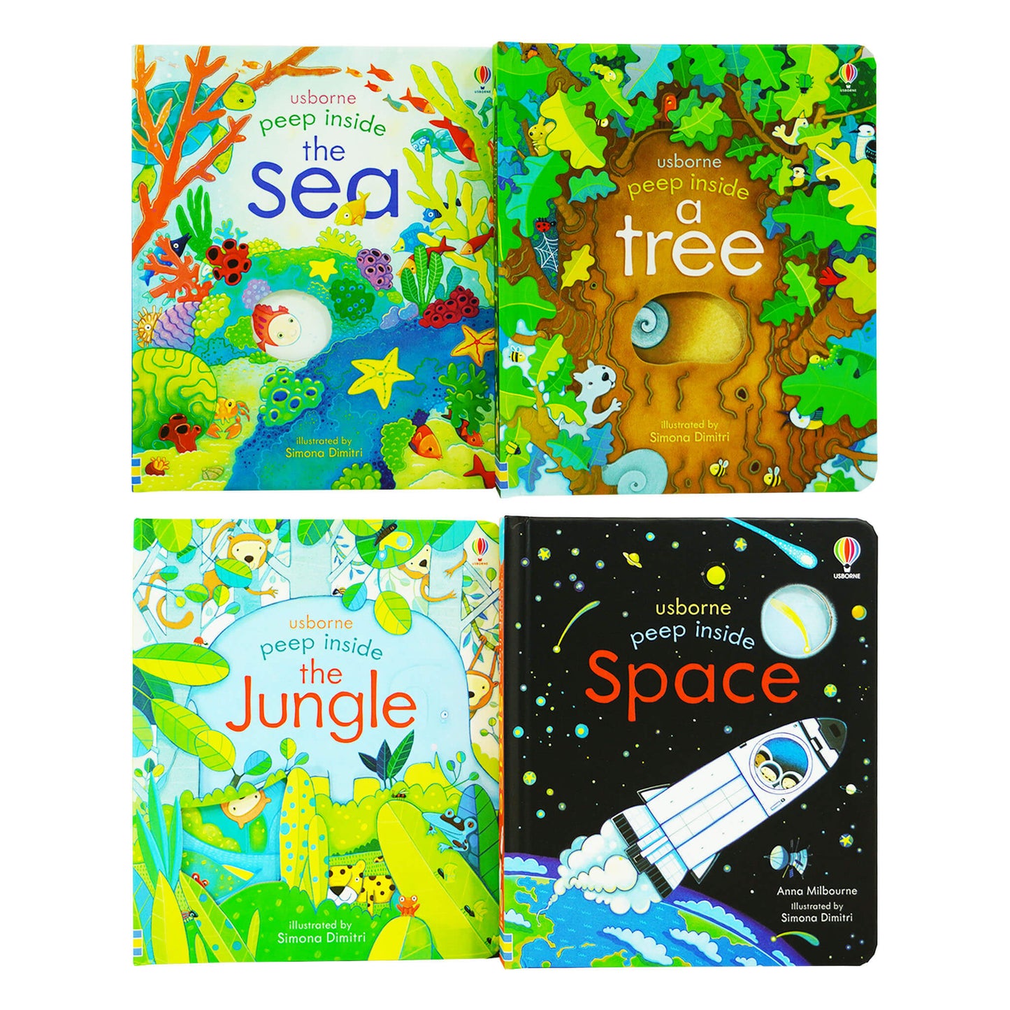 Usborne - Peep Inside Collection | 4 Books
