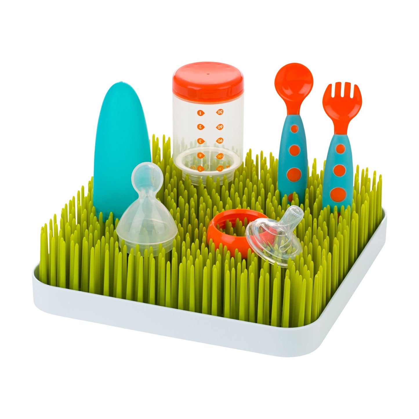 Boon - SPRING Green Grass Bottle Drying Rack