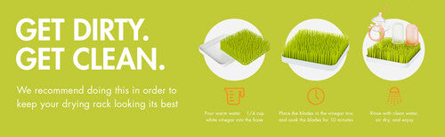 Boon - SPRING Green Grass Bottle Drying Rack