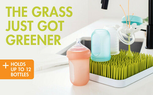 Boon - SPRING Green Grass Bottle Drying Rack
