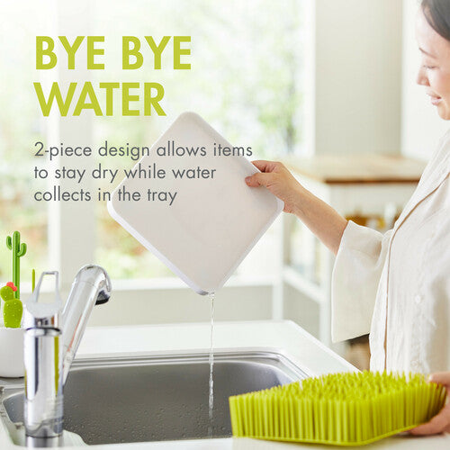 Boon - SPRING Green Grass Bottle Drying Rack