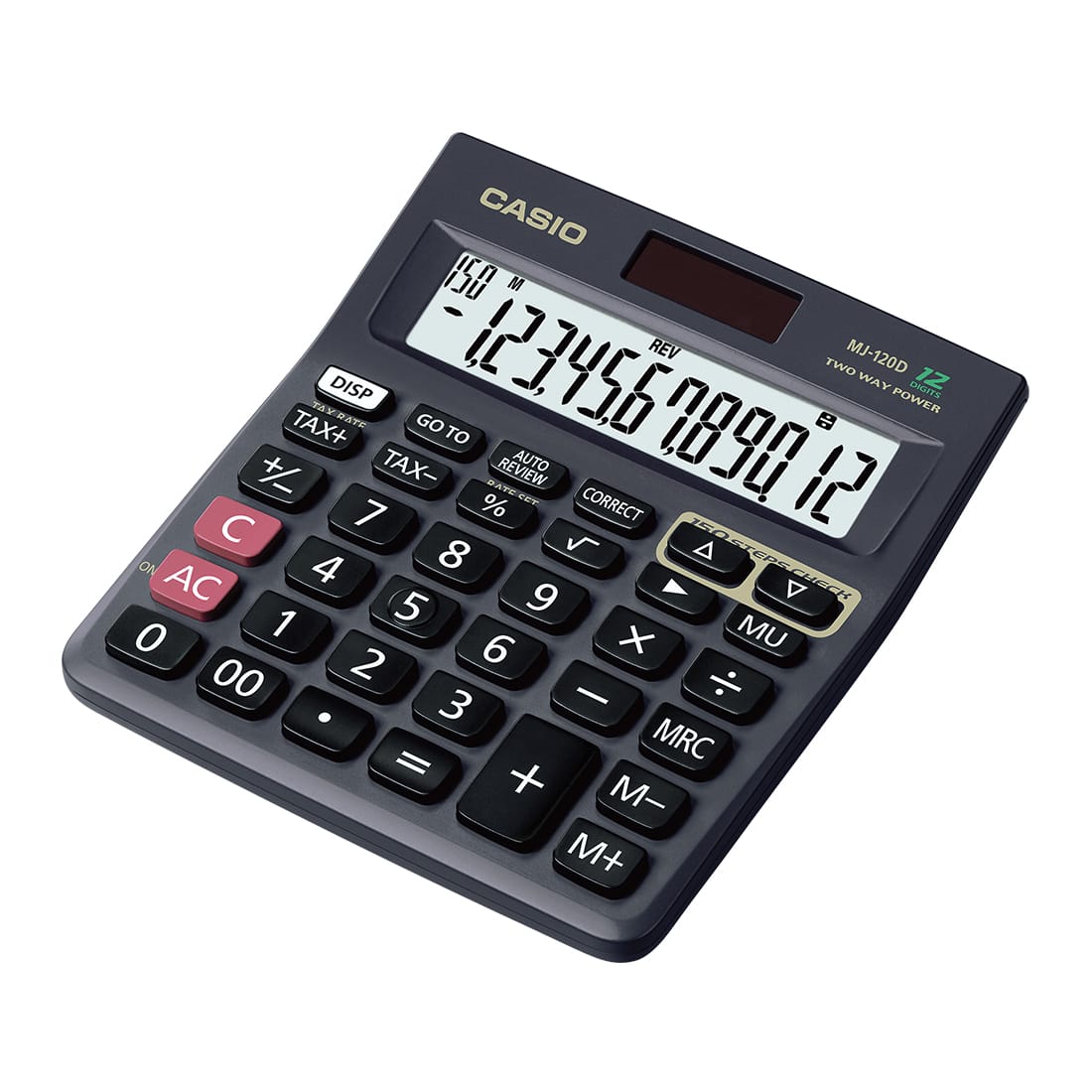 Casio MJ-120D mini desk calculator