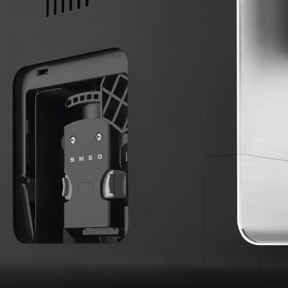 Smeg Automatic Coffee Machine with Milk System Matt Black — BambiniJO Jordan