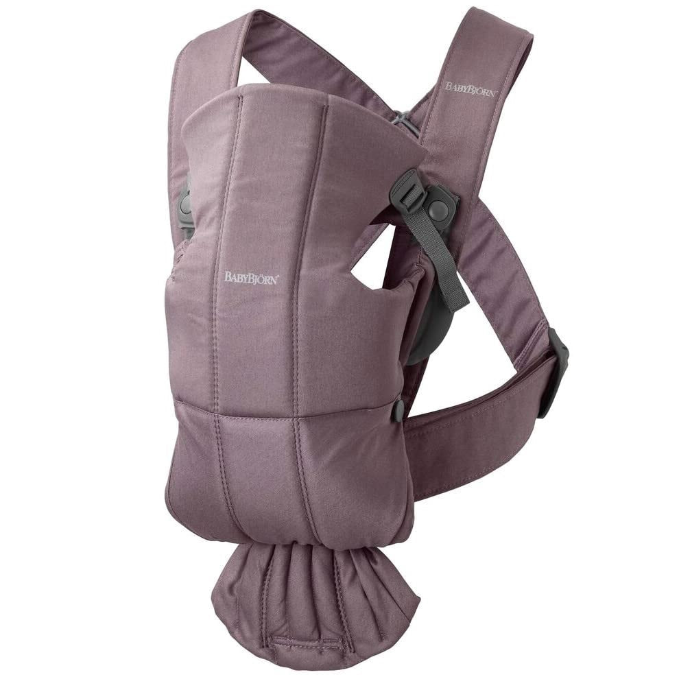 BabyBjörn - Baby Carrier Mini | قطن منسوج | بنفسجي داكن BabyBjörn - Baby Carrier Mini | قطن منسوج | بنفسجي داكن