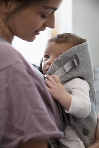 BabyBjörn - Baby Carrier Mini | 3D Jersey | Light Grey