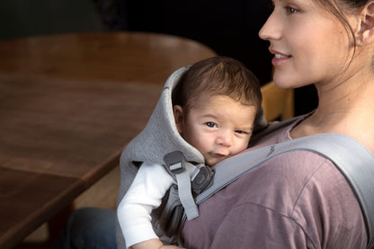 BabyBjörn - Baby Carrier Mini | 3D Jersey | Light Grey