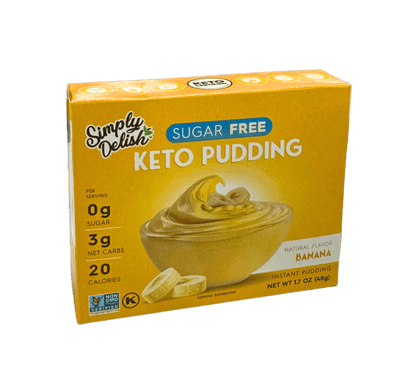 Simply Delish Sugar Free Banana Instant Pudding 48g sachet