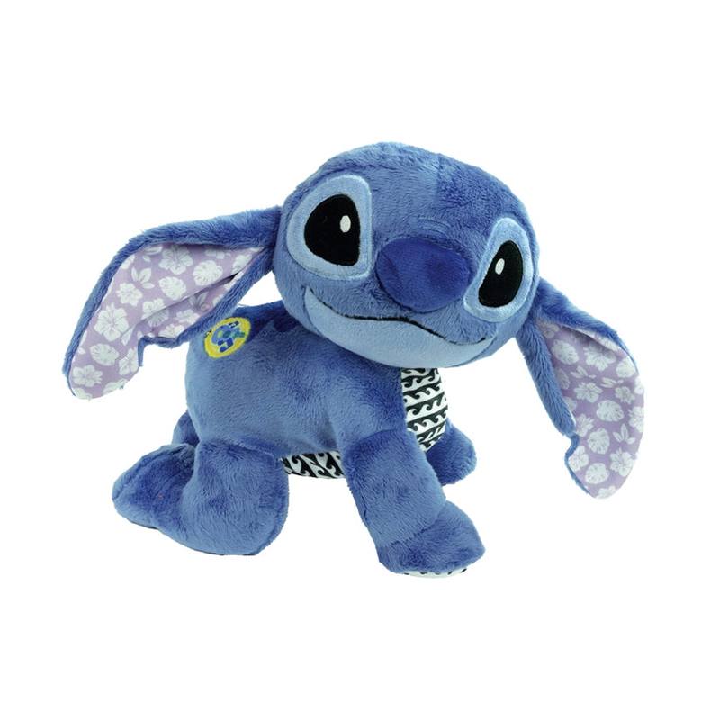 Clementoni Disney Stitch Crawl With Me Interactive Plush