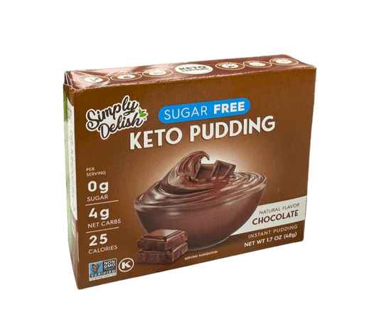 Simply Delish Sugar Free Chocolate Instant Pudding 48g sachet