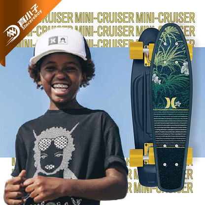 Skate Zone 22 Inch Skateboard Double-Side 3-Color Design