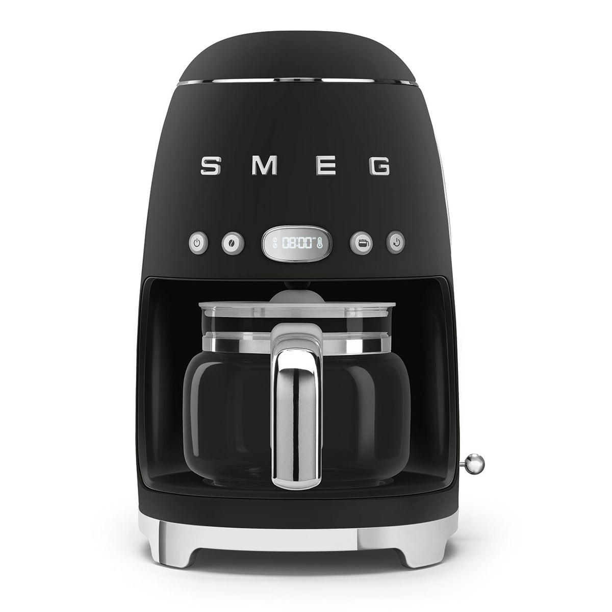 Smeg - ماكينة تحضير القهوة المقطرة 10 أكواب | تصميم جمالي بنمط الخمسينيات | أسود مطفي Smeg - ماكينة تحضير القهوة المقطرة 10 أكواب | تصميم جمالي بنمط الخمسينيات | أسود مطفي