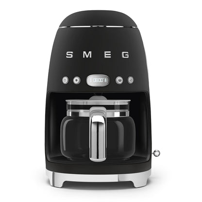 Smeg Filter Coffee Machine Drip 10 Cups Matt Black — BambiniJO Jordan