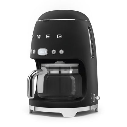 Smeg Filter Coffee Machine Drip 10 Cups Matt Black — BambiniJO Jordan