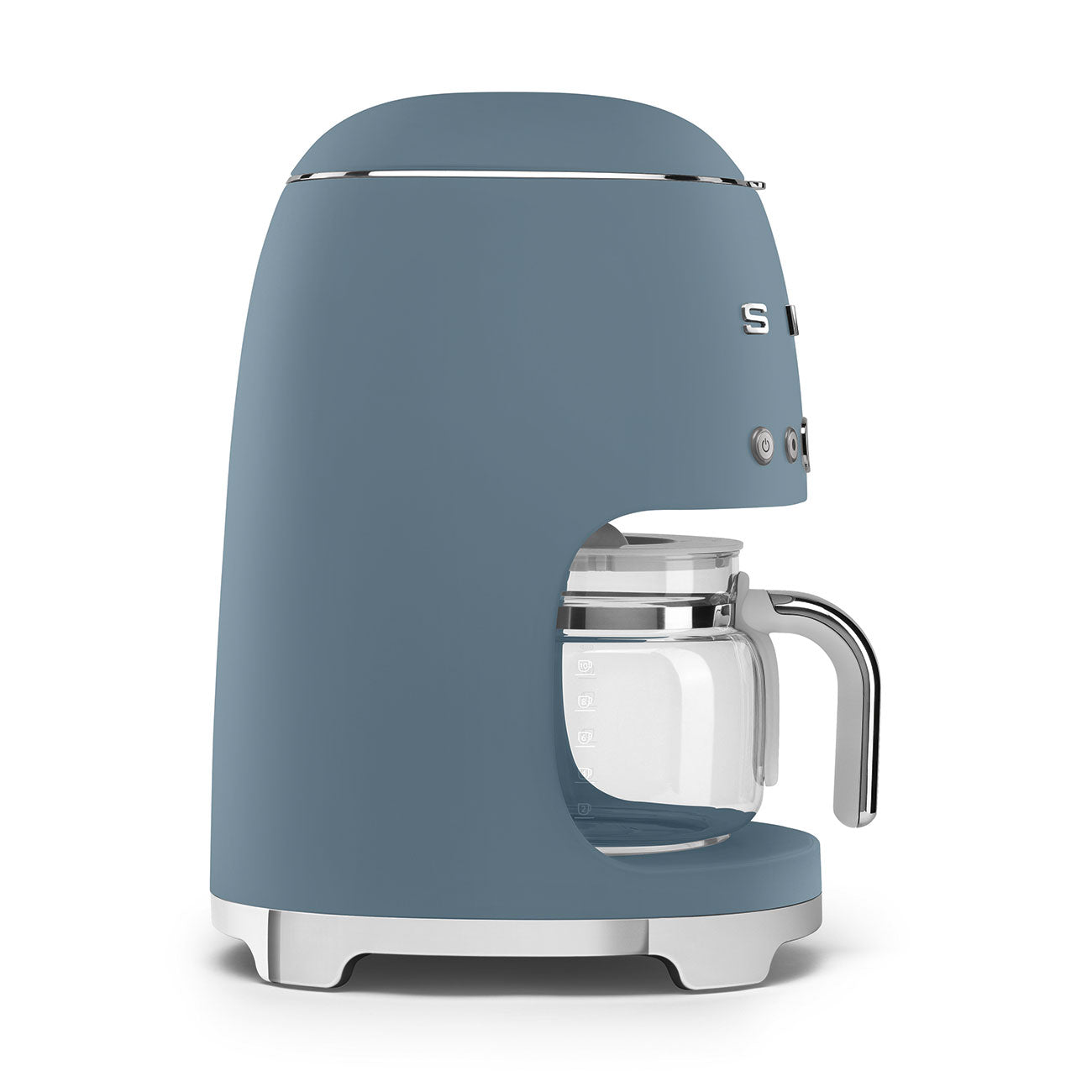 Smeg - ماكينة تحضير القهوة المقطرة 10 أكواب | تصميم على طراز الخمسينات | أزرق ستورم Smeg - ماكينة تحضير القهوة المقطرة 10 أكواب | تصميم على طراز الخمسينات | أزرق ستورم