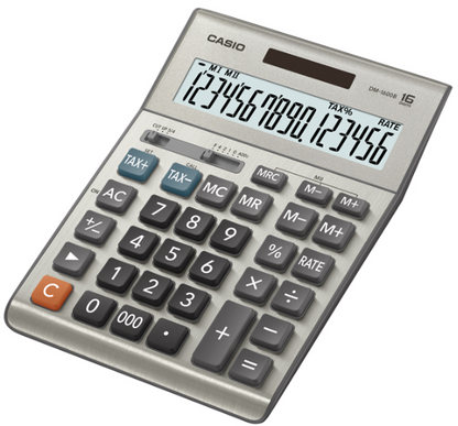 Casio DM-1600B desktop calculator