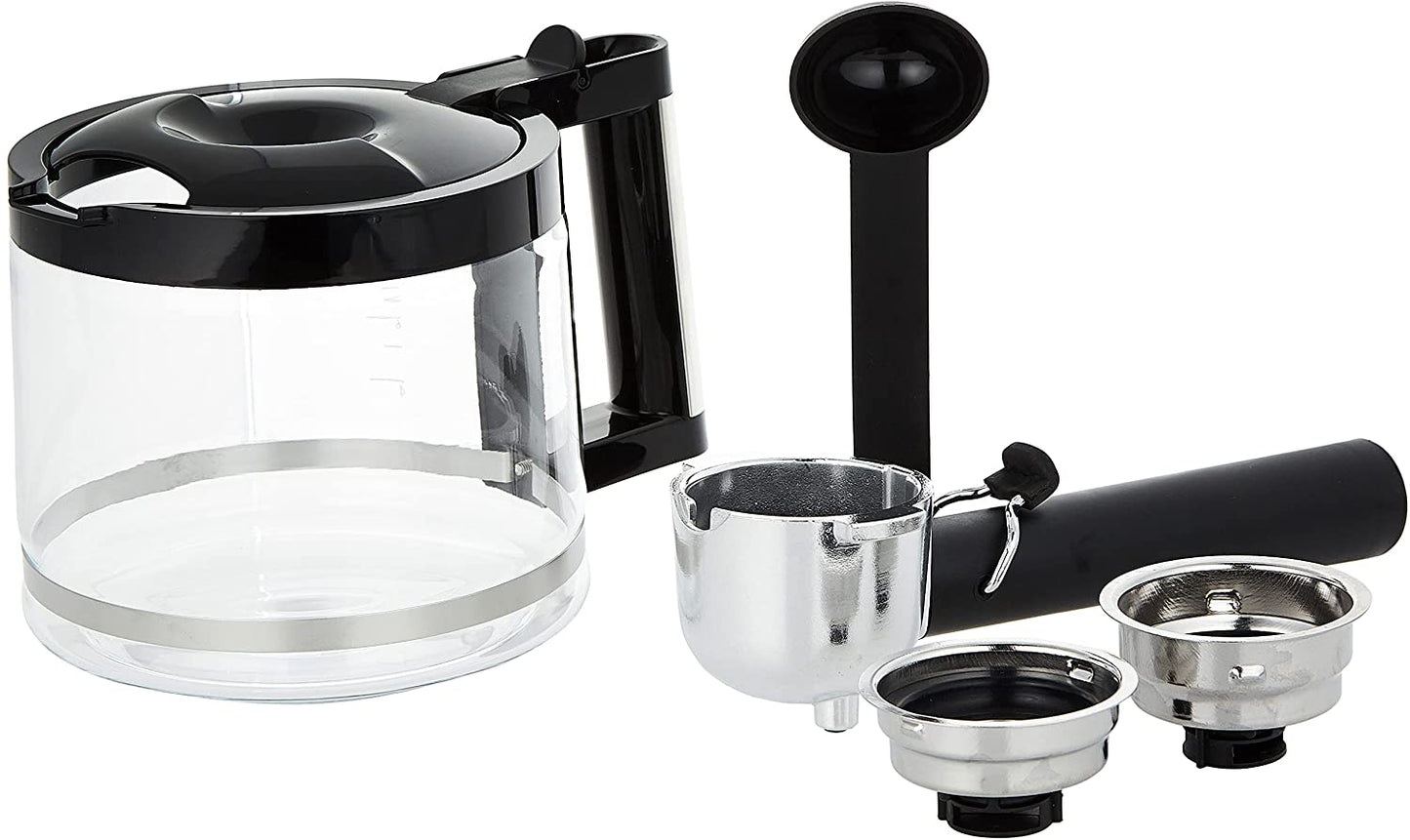 De'Longhi - 3-in1 Espresso, American Coffee & Cappuccino Machine