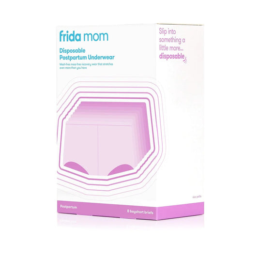 Frida Mom - Boyshort Disposable Postpartum Underwear | 8 pack