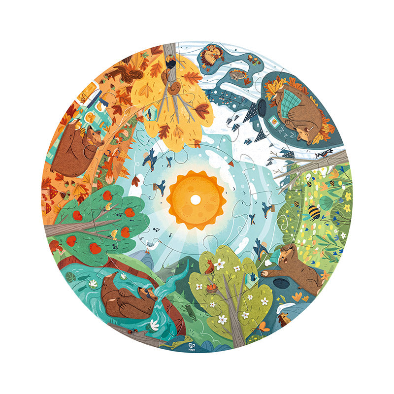 Hape - Four Seasons Puzzle Hape - Four Seasons Puzzle