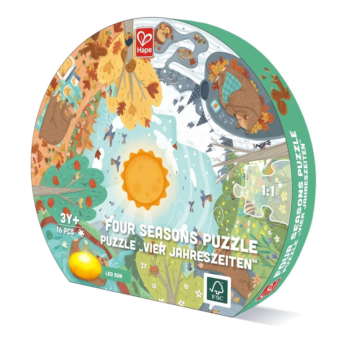 Hape - Four Seasons Puzzle Hape - Four Seasons Puzzle