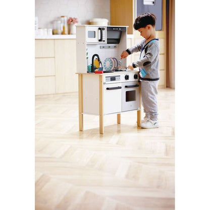 Hape Modern Smart-Kitchen with motion-sensor hood