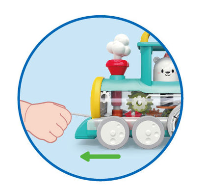 HOLA - Pull Along Train Engine | Red