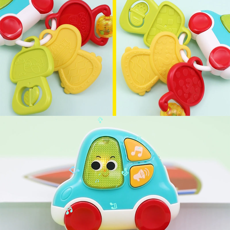 HOLA - Musical Car Keychain Rattle Teether HOLA - Musical Car Keychain Rattle Teether