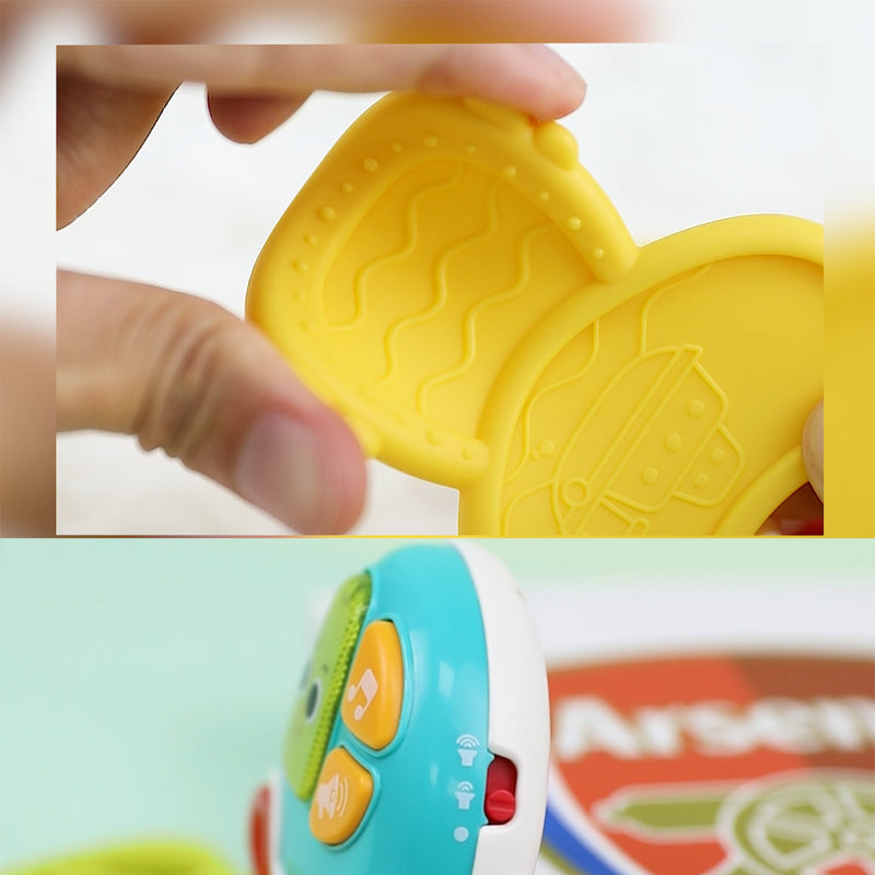 HOLA - Musical Car Keychain Rattle Teether HOLA - Musical Car Keychain Rattle Teether
