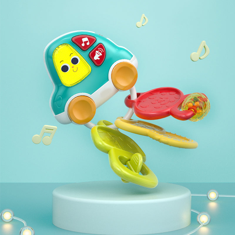 HOLA - Musical Car Keychain Rattle Teether HOLA - Musical Car Keychain Rattle Teether