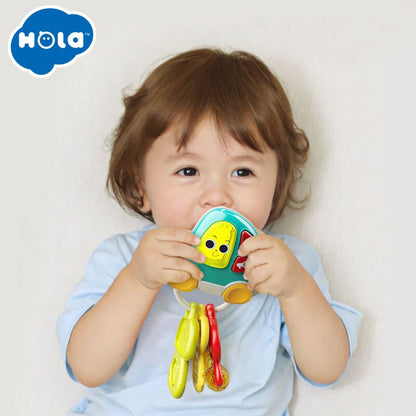 HOLA - Musical Car Keychain Rattle Teether