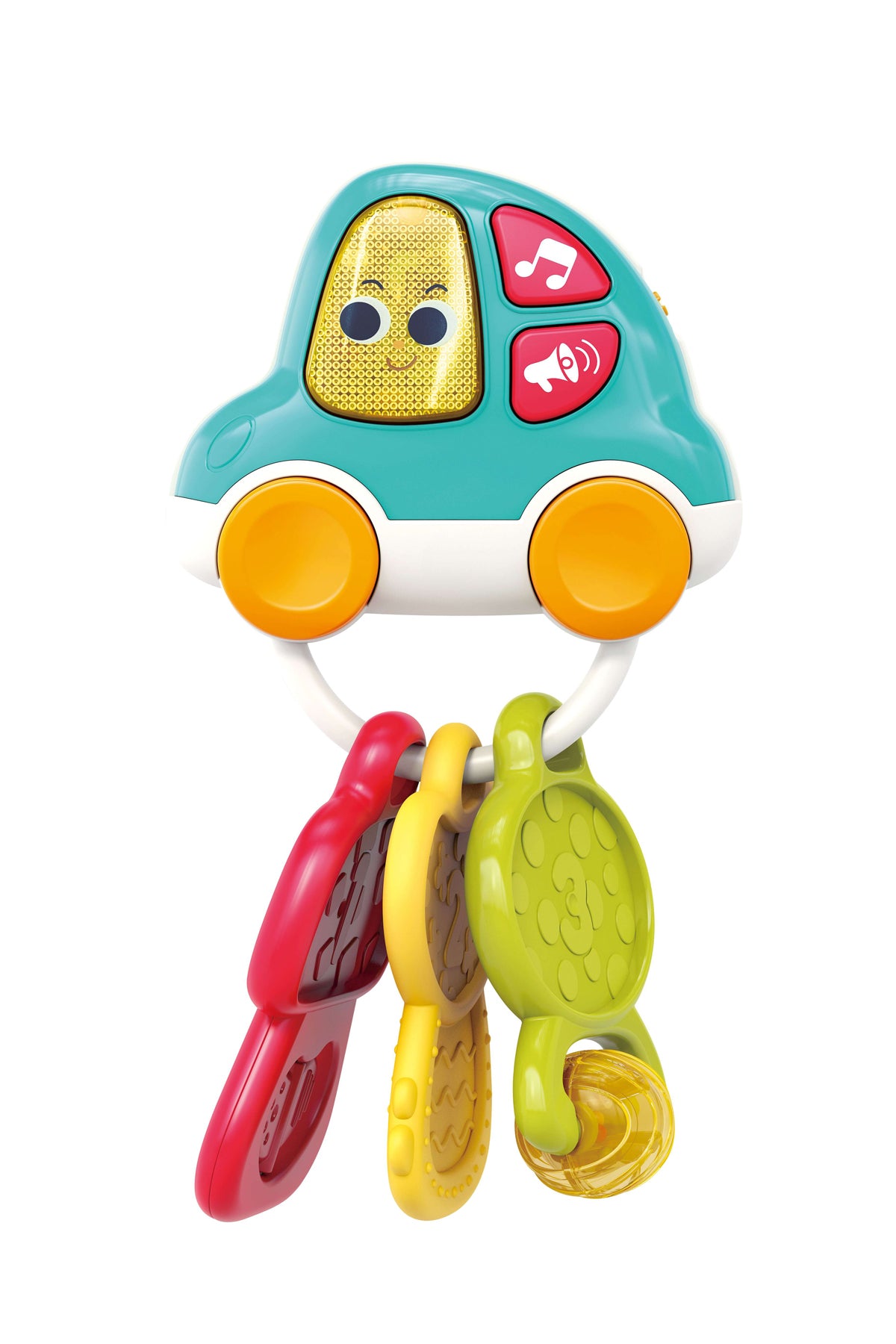 HOLA - Musical Car Keychain Rattle Teether