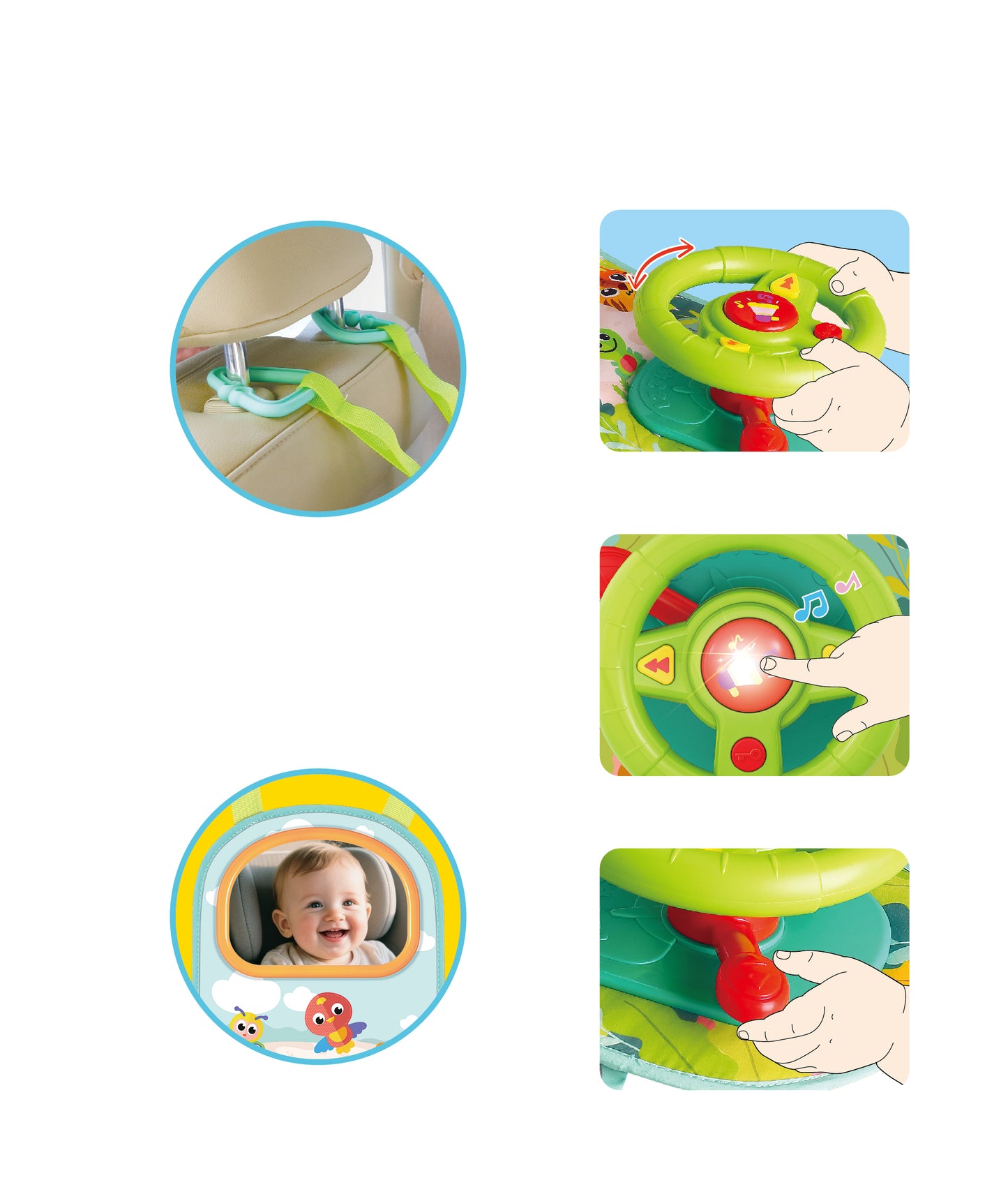 HOLA - Car Steering Wheel