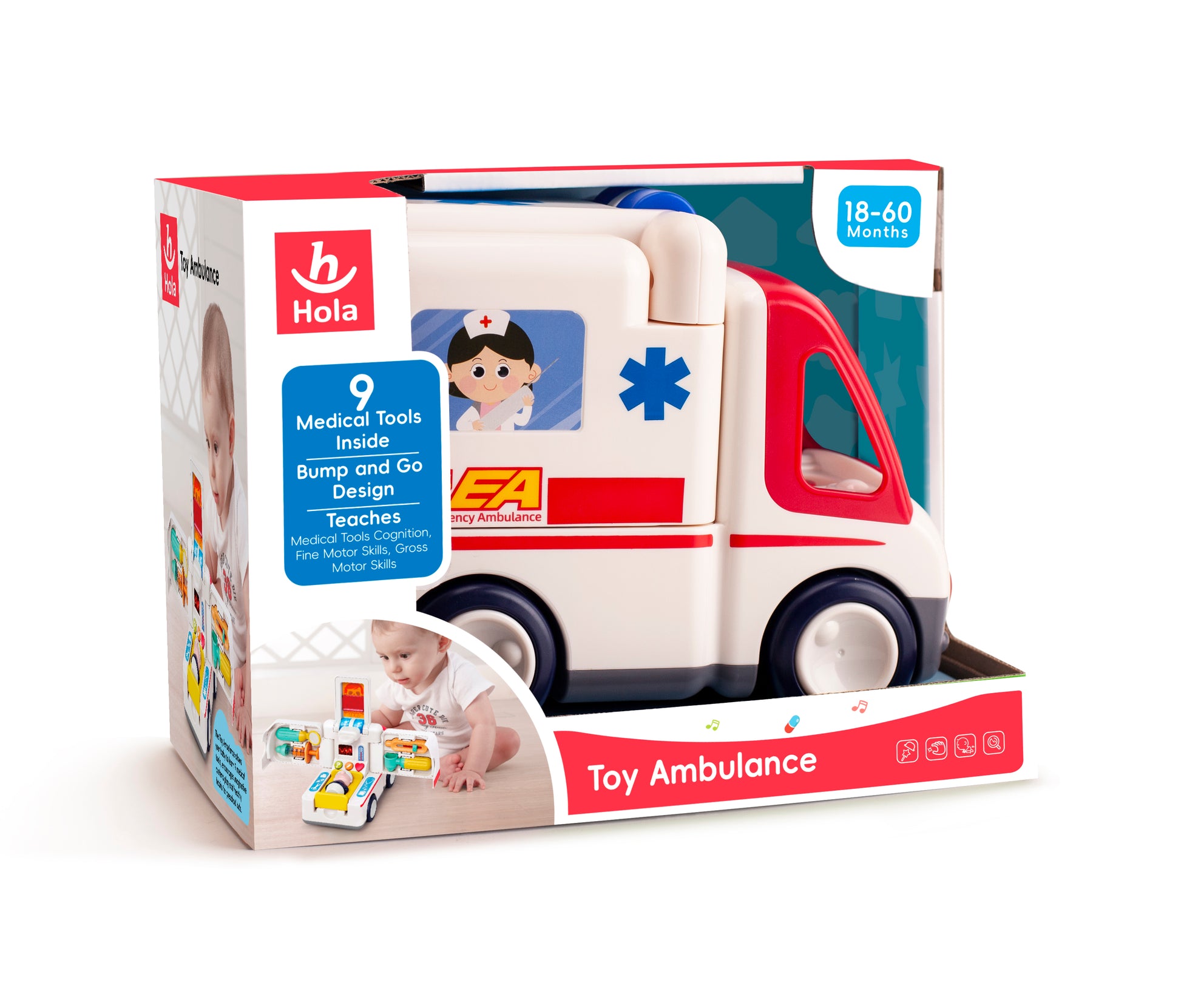 HOLA - Toy Ambulance HOLA - Toy Ambulance