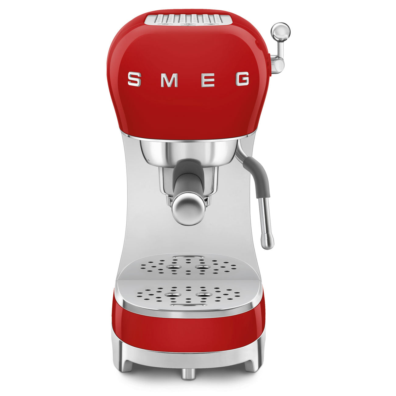Smeg - ماكينة قهوة اسبريسو يدوية | طراز الخمسينات الأنيق | أحمر Smeg - ماكينة قهوة اسبريسو يدوية | طراز الخمسينات الأنيق | أحمر