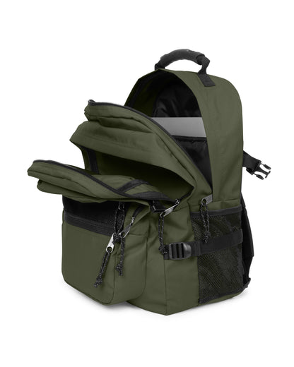Eastpak Suplyer Backpack Dark Khaki detail view — BambiniJO Jordan