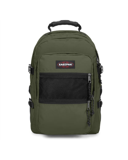 Eastpak Suplyer Backpack Dark Khaki front view on white background — BambiniJO Jordan