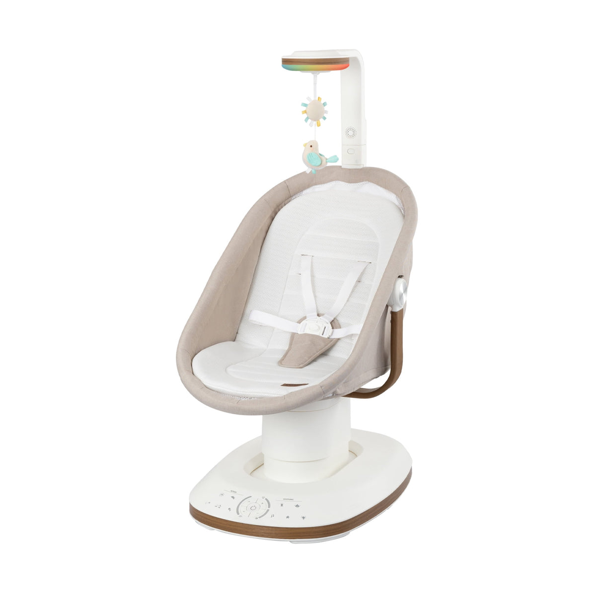 Evenflo - Elara 2-in-1 Smart Motion Swing & Soothing Nest | Coastal Coffee