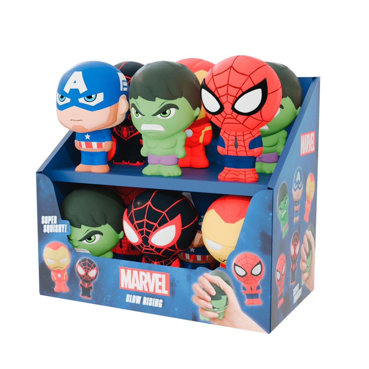 MARVEL - Slow Rising Squishy Figures | 3Y+ MARVEL - Slow Rising Squishy Figures | 3Y+